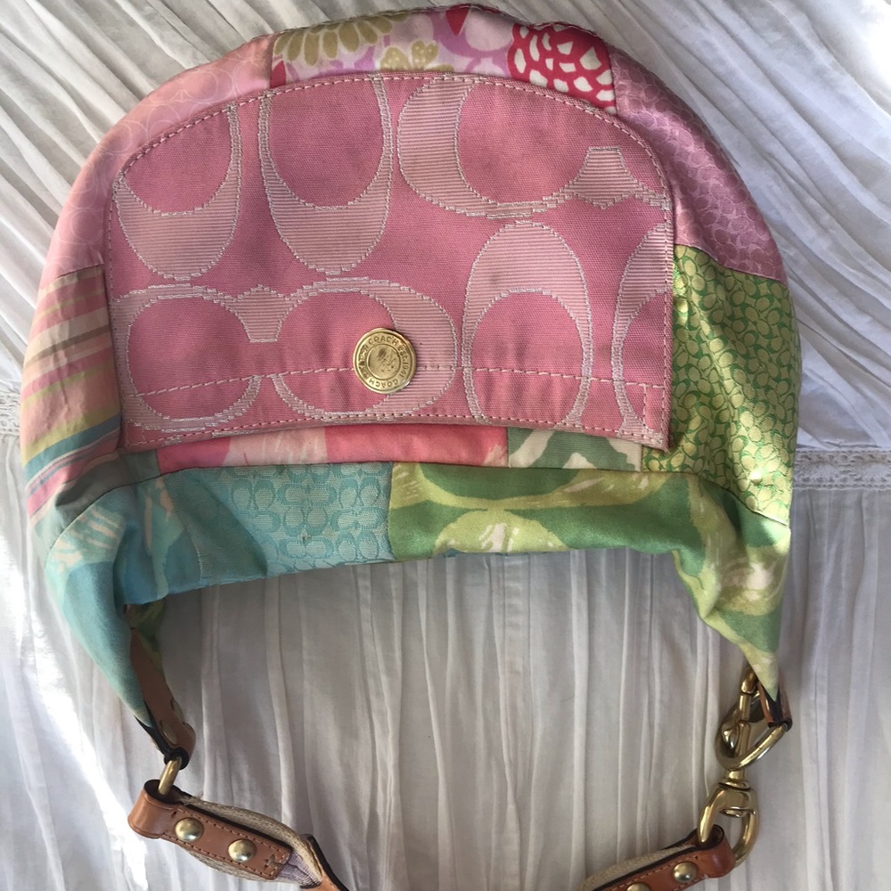 Coach Patterned Shoulder Bag
